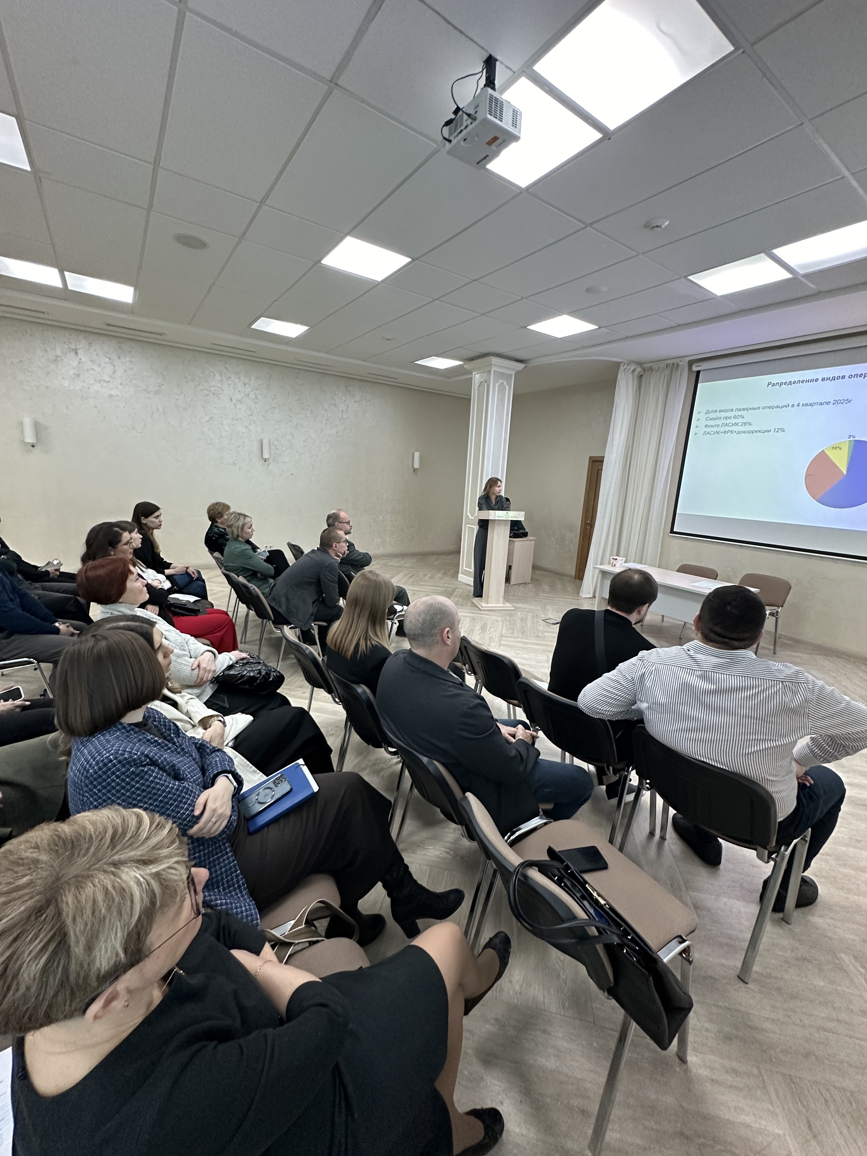 В Глазной клинике Бранчевского прошла внутренняя конференция для сотрудников